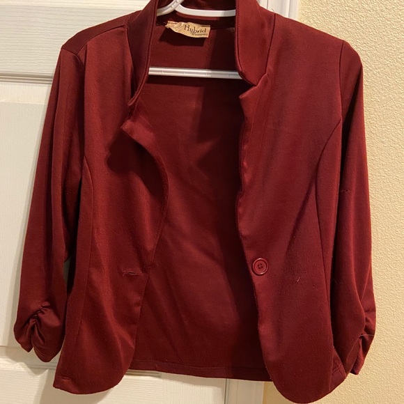 Maroon blazer - Picture 2 of 3
